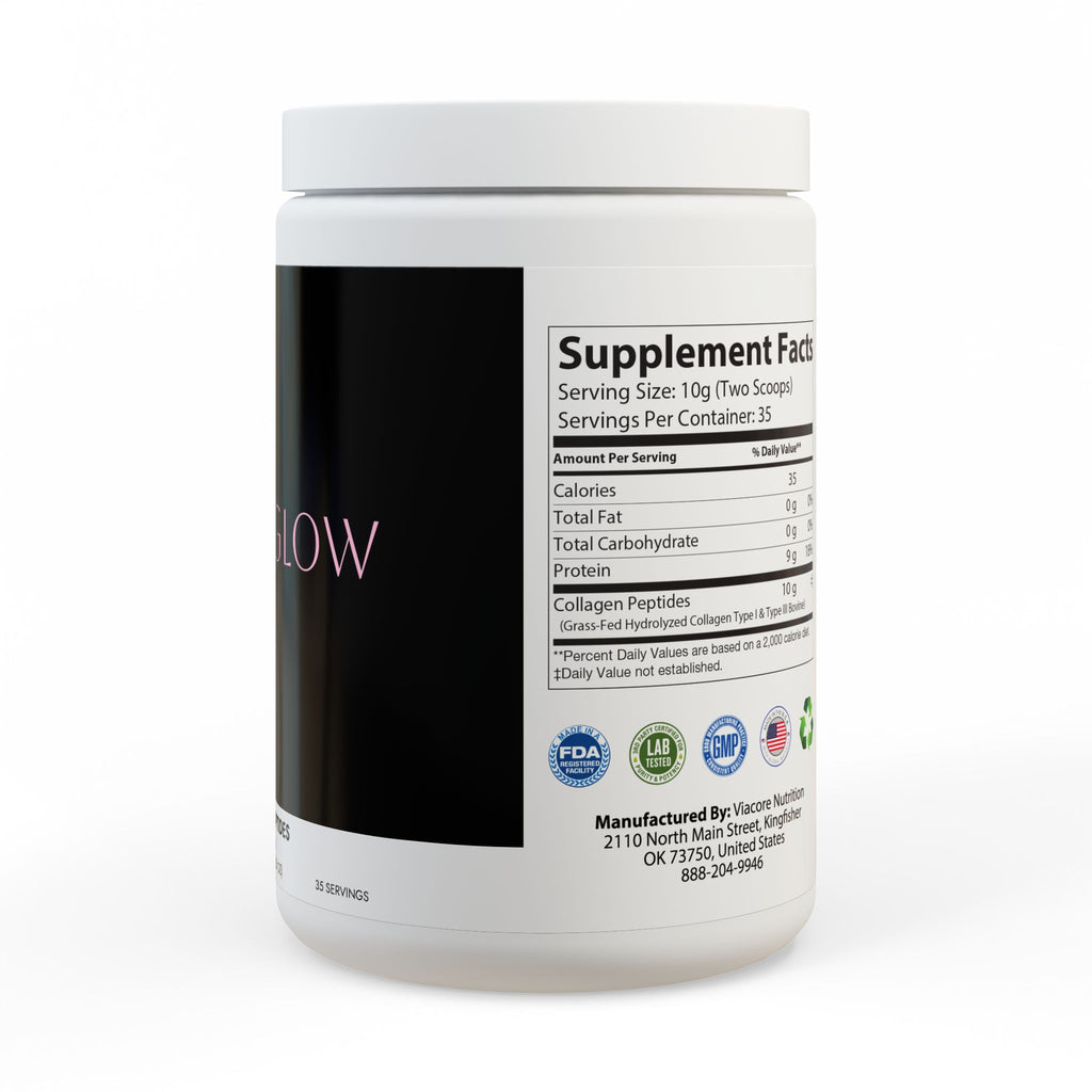 Collagen Peptides Type I & III Supplement (350g, 12.3oz)