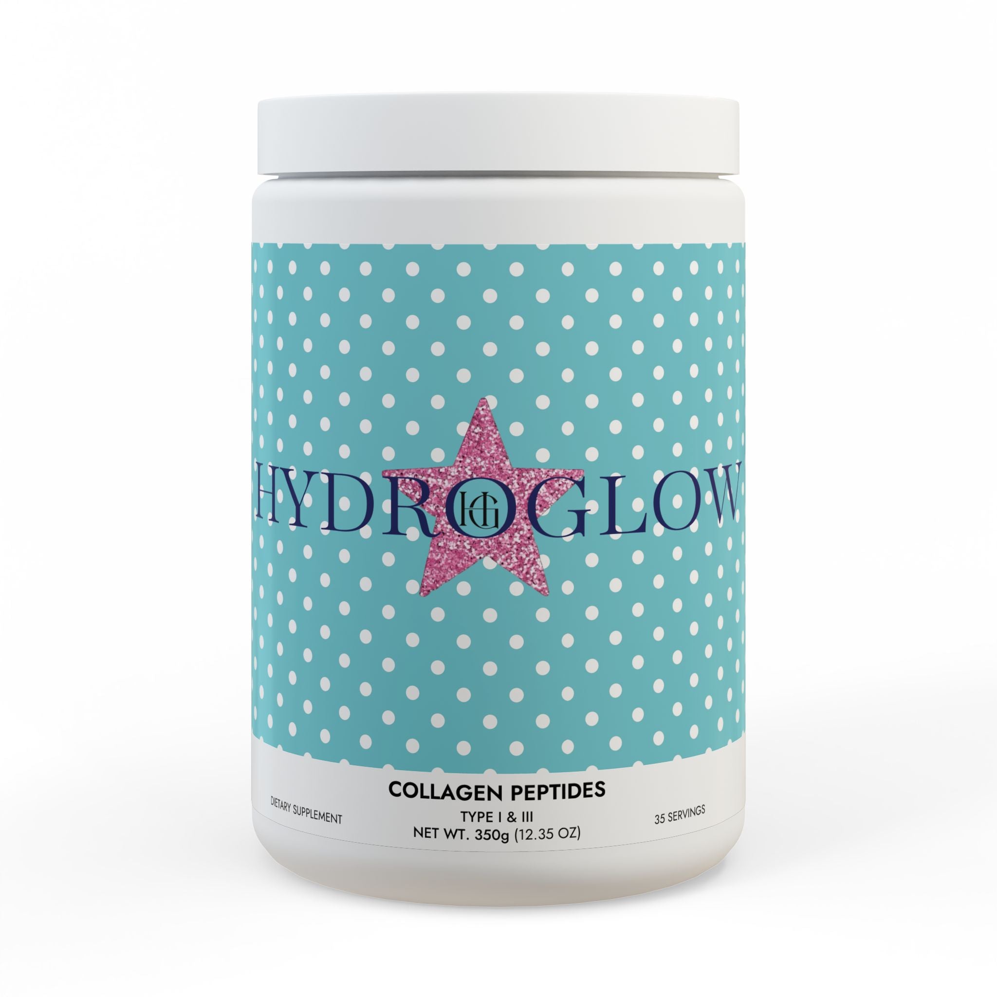 Collagen Peptides Type I & III Supplement (350g, 12.3oz)